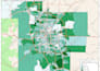 map demographic data with gis