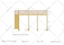 do architectural drawings, wooden framing, house plan