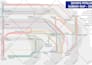 design subway or train vector map