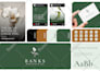 do custom minimalist logo design and full brand identity kit
