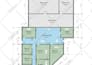 do 2d cad drawing, floor plan with measurement