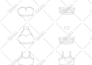 draw fashion or digital illustration, flat sketch front back