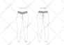 create any clothing and activewear tech pack design