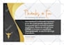 design custom package insert and amazon thank you card