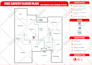 create fire safety plan, evacuation plan, emergency exit