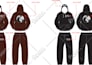 create clothing tech packs with technical drawing