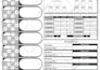 make a custom rpg sheet for your character or system