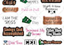 design custom digital stickers for digital planner, journal or etsy