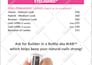 do modern price list and menu design for you
