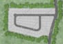 site plan rendering with subdivision layout detail