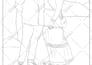 do minimalist person,couple or group illustration
