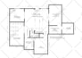 architectural floor plan and city permit drawing in autocad