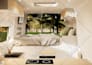custom camper van layout and 3d rendering