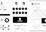 design logo brand identity, social media kit branding