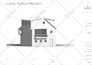 draft architectural blueprint for 2d house plan and floor plan