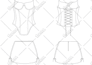 make fashion technical sketches and tech packs