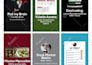 design modern and awesome flyer