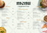 make menu restaurants menu and price list design