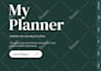 etsy digital planner hyperlinked planner etsy digital product, kdp journal