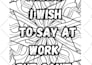 design KDP adult activity book, puzzles and swear word coloring pages