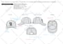 design your baseball caps techpack and hats sketch