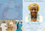 design a funeral program, obituary or memorial card