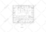 design house plan or floor plan in autocad