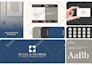 do custom minimalist logo design and full brand identity kit