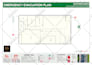 design fire emergency evacuation plan, exit map, diagram