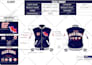 design a varsity or bomber jacket tech pack