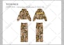 do clothing tech pack, fashion mockup design