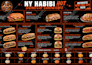 design amazing editable food restaurant menu
