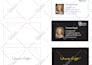 do uv, emboss, die and fold business card
