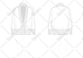 make a fashion technical flat drawing within 6 hours