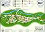 draw rv park map and campground map in vector illustrator