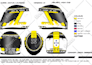 create a custom racing helmet design