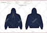 create detailed fashion design flat sketches and tech packs