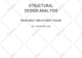 do struc design analysis and building regulation dwg