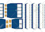 make your print ready PDF in cmyk with prepress and bleed