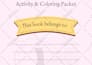 create custom activity books, worksheets for children