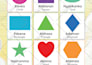 do eye catching educational posters, charts, flash cards for kids