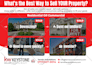 design professional real estate postcard, flyer, or brochure