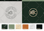 craft stunning visual brand identity guidelines, style guide and logo design