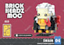 design and create a digital lego brickheadz moc