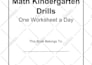 create math workbooks with book cover design for amazon KDP