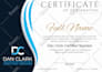 do custom certificate design, diploma, or award certificate