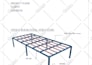 do design and analysis steel structure with load calculation