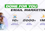 write and automate your cold email campaign and send bulk email marketing