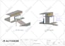 3d model architect and structure factory