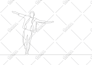draw minimalist line art illustration in 1 day